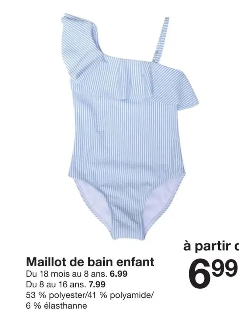 Maillot de bain enfant