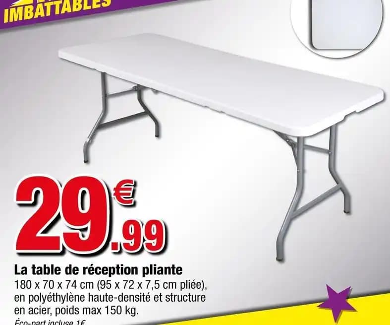 Table pliante