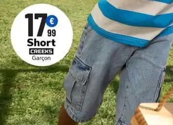 Creeks - short garçon