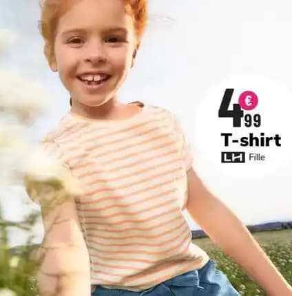 Lh - t-shirt fille