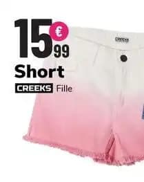 Creeks - short fille