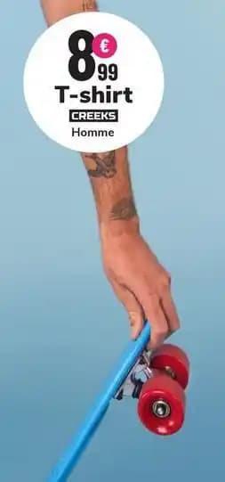 Creeks - t-shirt homme