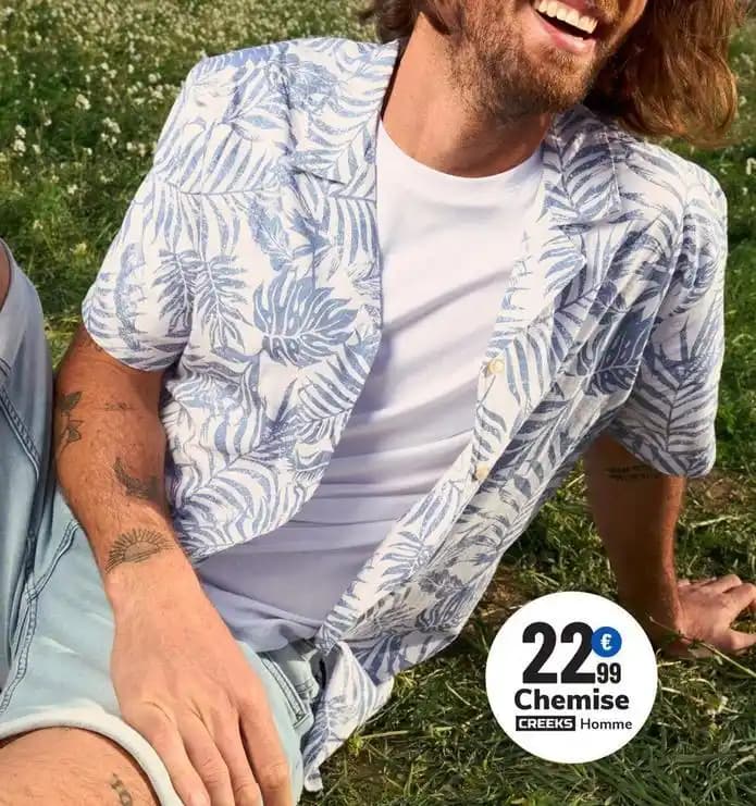 Creeks - chemise homme