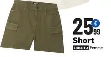Liberto - short femme