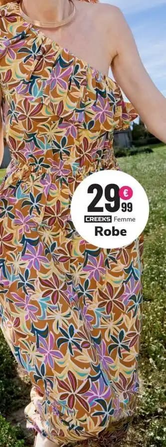 Creeks - femme robe