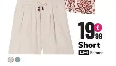Lh - short femme