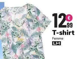 Lh - t-shirt femme