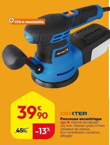 Ponceuse excentrique