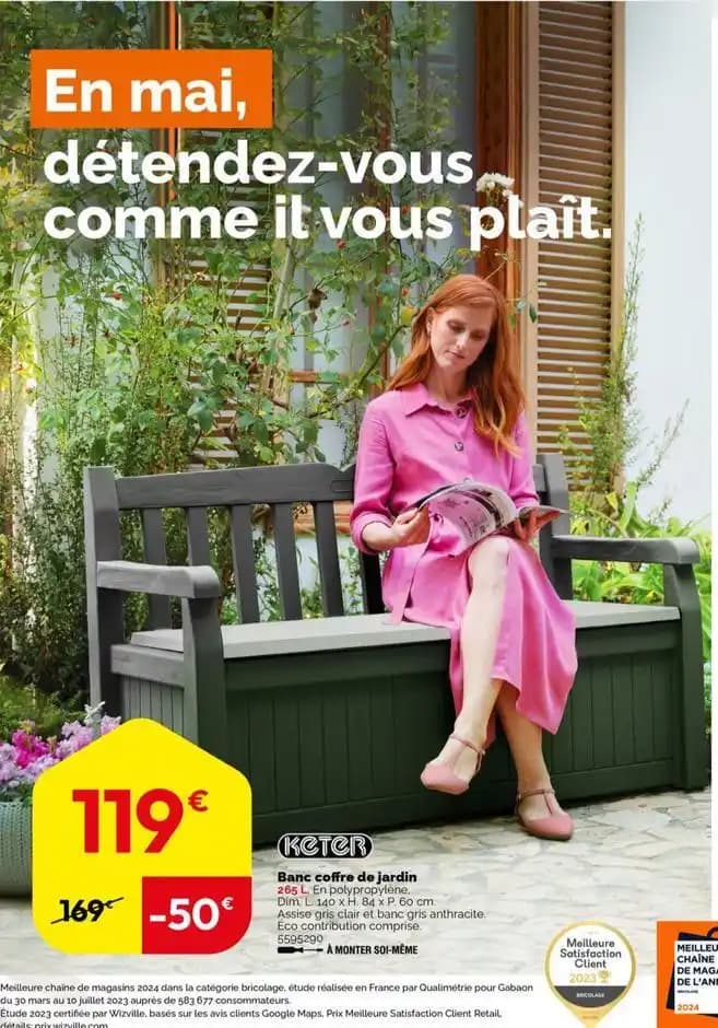 Keter - coffre de jardin