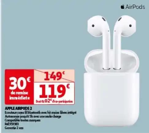 Apple - airpods 2
