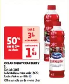 Ocean spray - cranberry