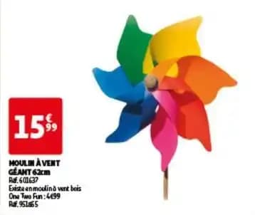 Moulin à vent géant 62cm