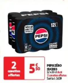 Pepsi - zéro sucres