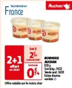 Auchan - houmous