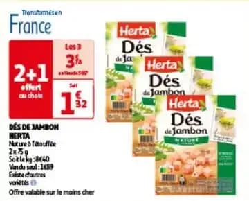 Herta - dés de jambon