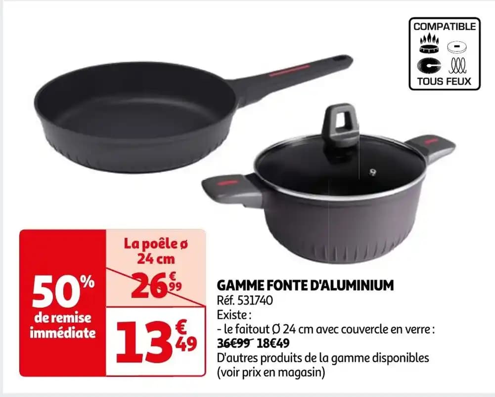 GAMME FONTE D'ALUMINIUM