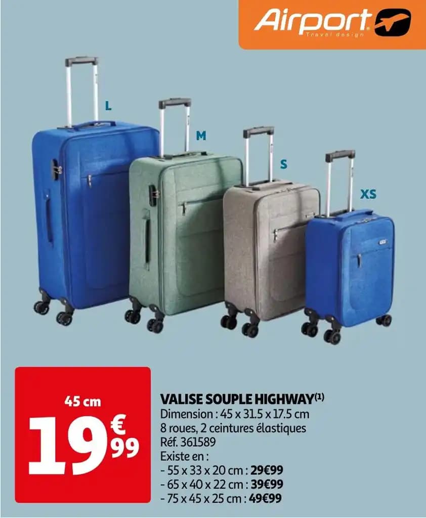 VALISE SOUPLE HIGHWAY(¹)