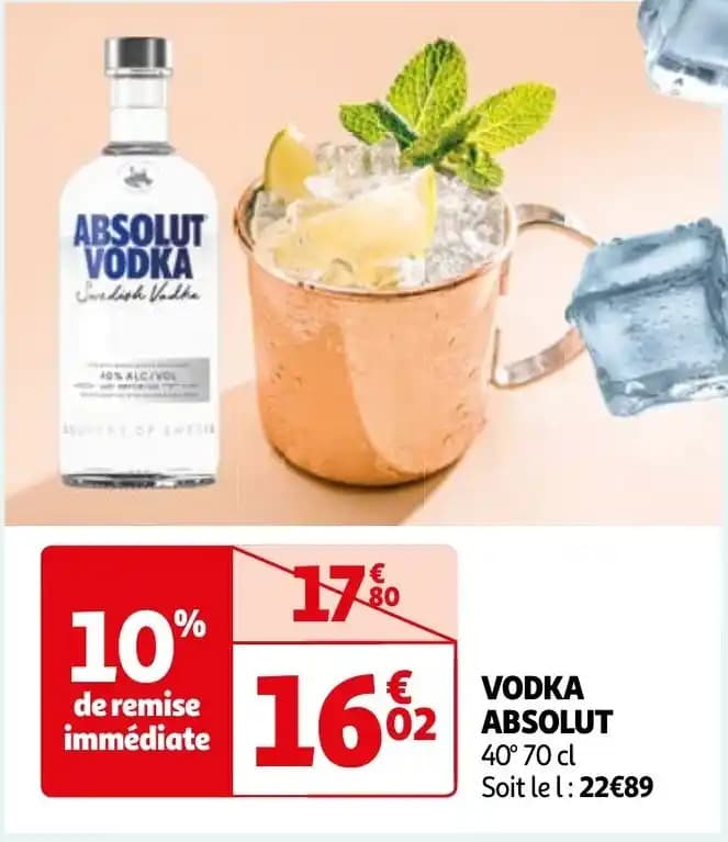 VODKA ABSOLUT