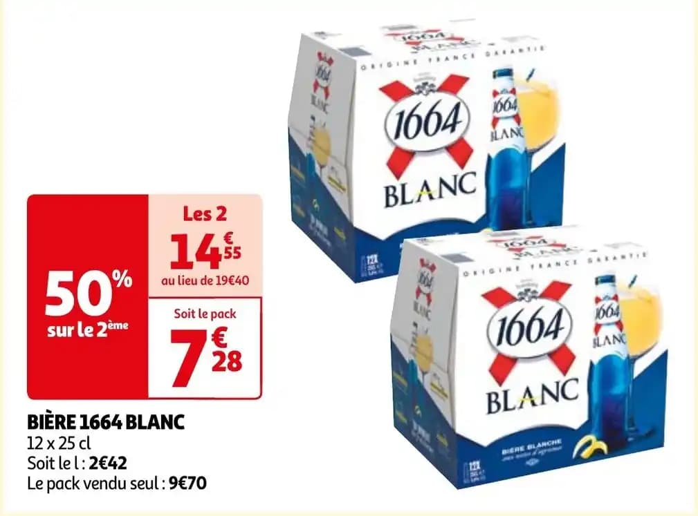 BIÈRE 1664 BLANC