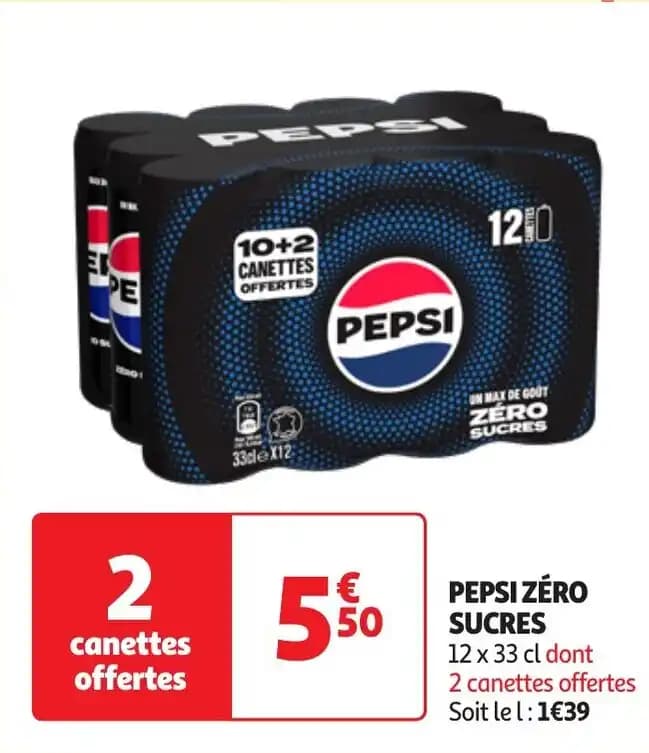 PEPSI ZÉRO SUCRES