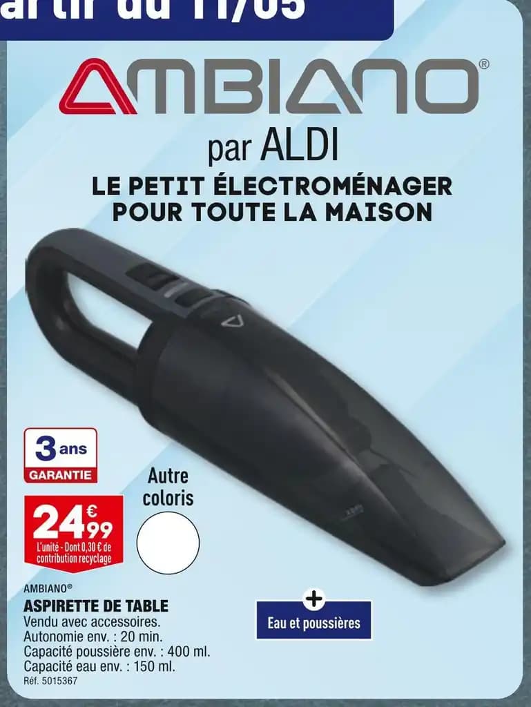 AMBIANO ASPIRETTE DE TABLE