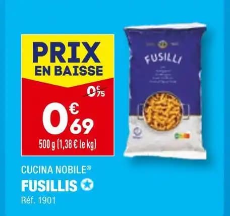 CUCINA NOBILE FUSILLIS