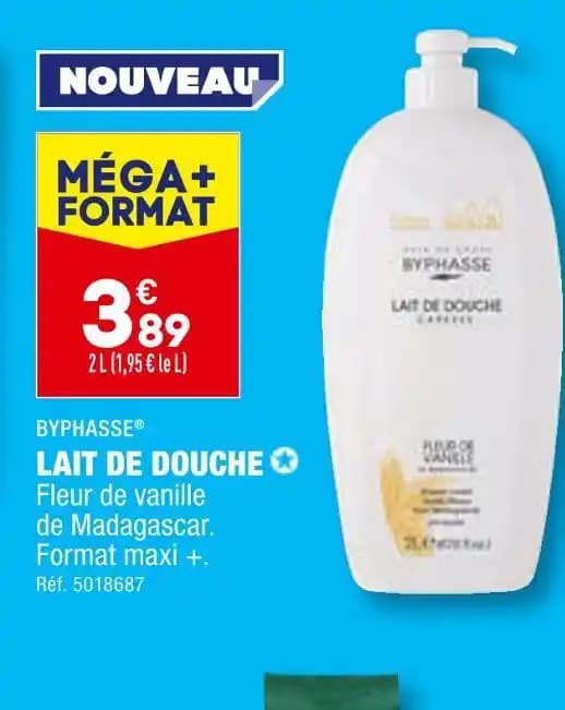BYPHASSE LAIT DE DOUCHE