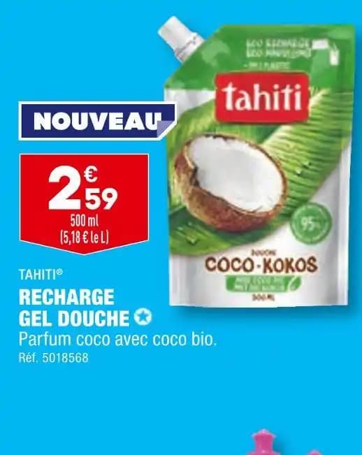 TAHITI RECHARGE GEL DOUCHE