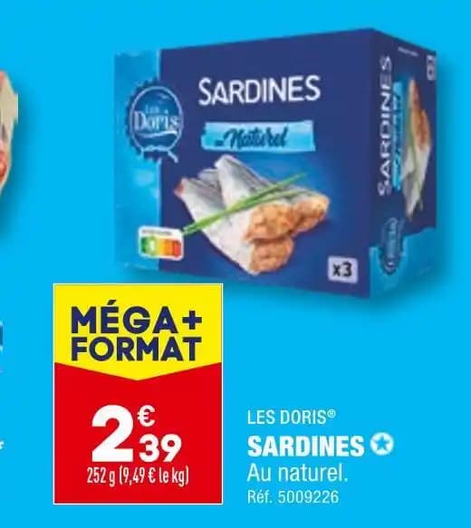 LES DORIS SARDINES