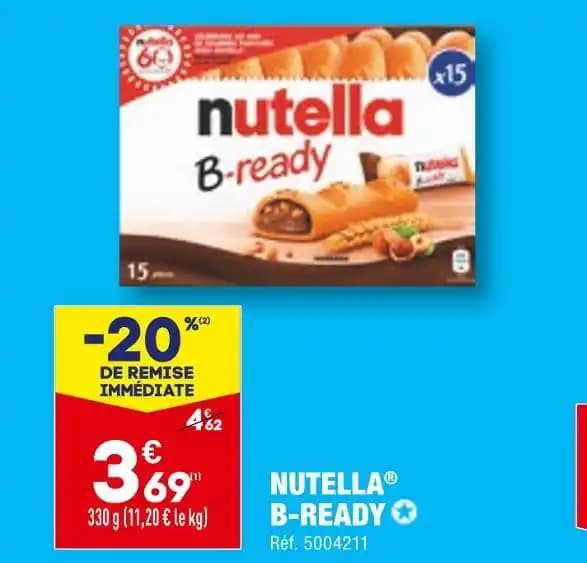 NUTELLA NUTELLA B-READY
