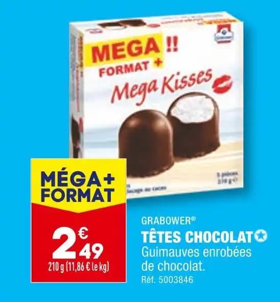GRABOWER TÊTES CHOCOLAT