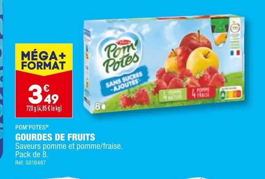 POM’POTES GOURDES DE FRUITS