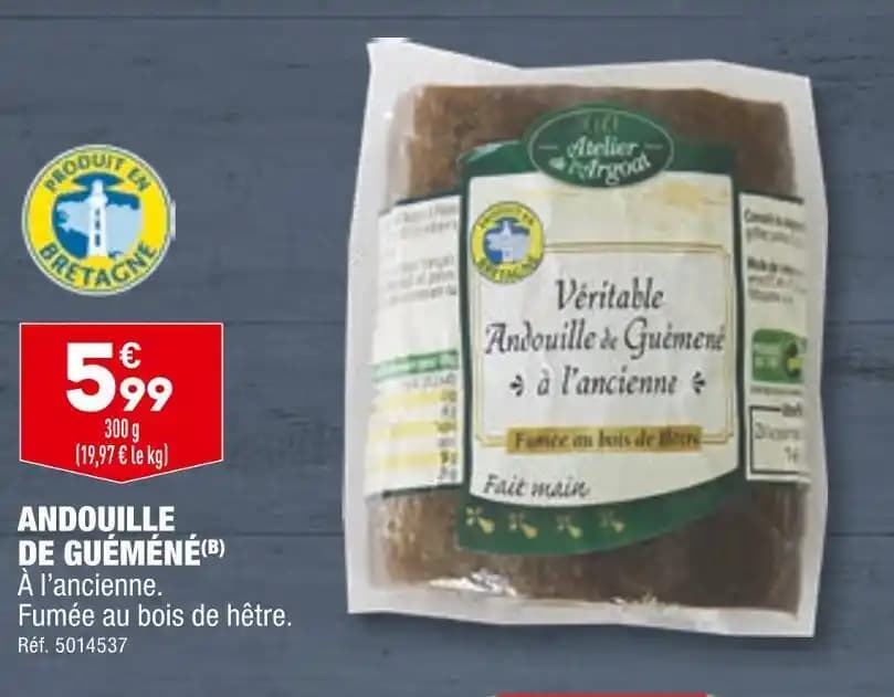 ANDOUILLE DE GUÉMÉNÉ