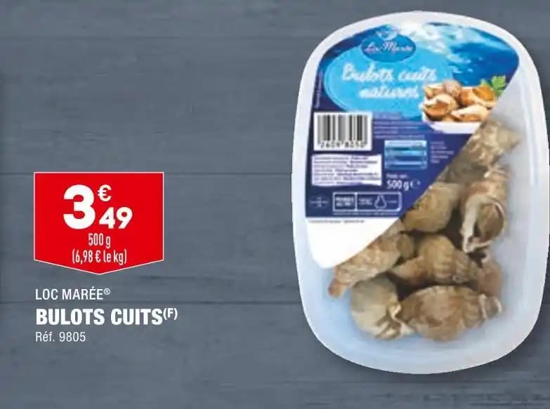 LOC MARÉE BULOTS CUITS