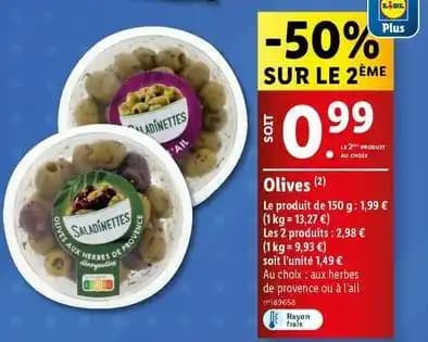 Saladinettes - olives