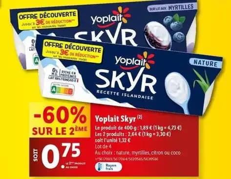 Yoplait - skyr