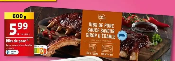 Ribsde porc