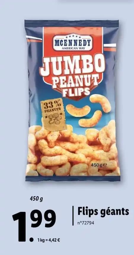 MCENNEDY Flips géants