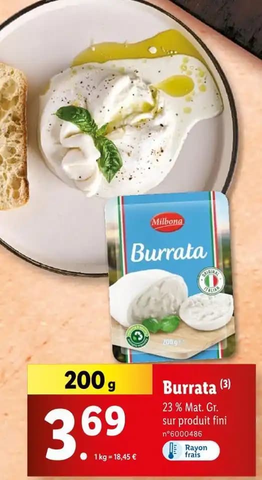 Milbona Burrata