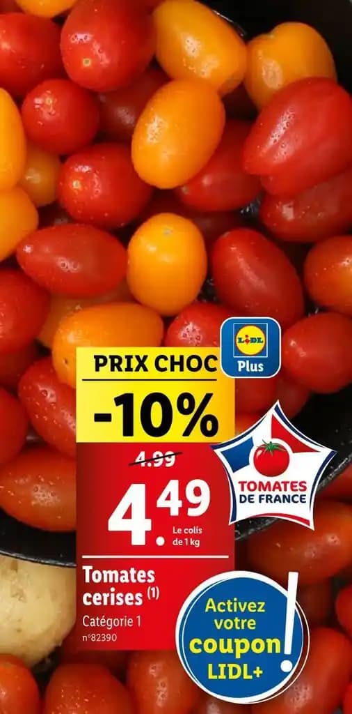 LIDL Tomates cerises