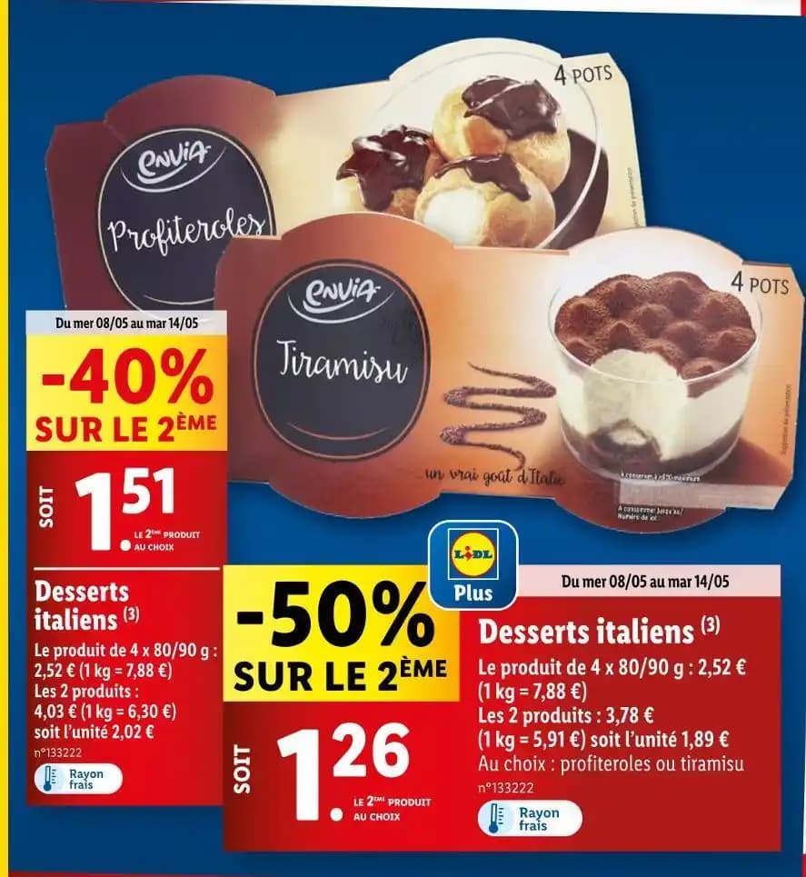 Envia Desserts italiens