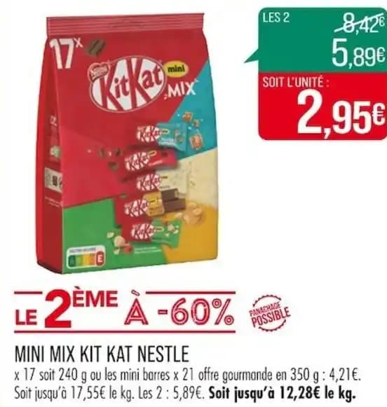 MINI MIX KIT KAT NESTLE