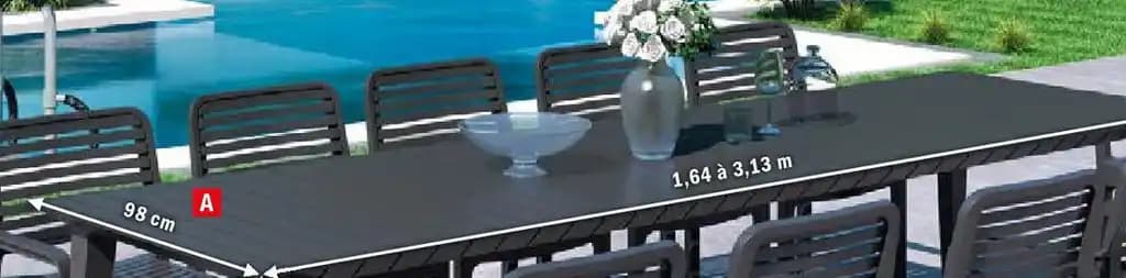 TABLE "LIMA" GRAPHITE