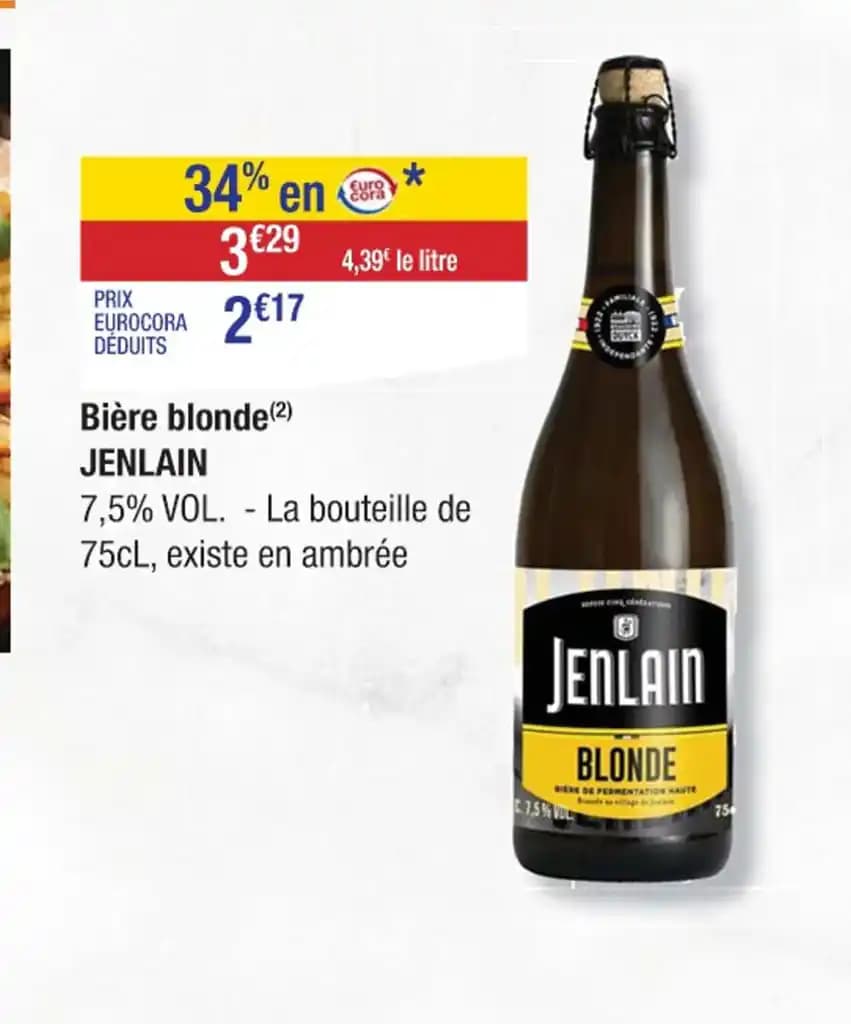 Bière blonde(2) JENLAIN