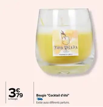 Bougie "Cocktail d'été"