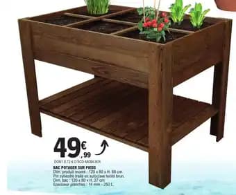 BAC POTAGER SUR PIEDS