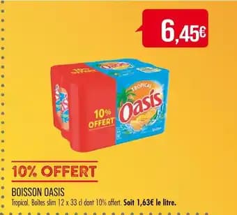 OASIS BOISSON