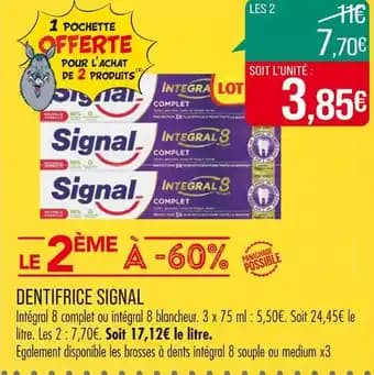 SIGNAL DENTIFRICE