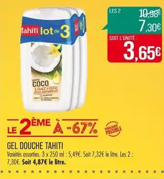 TAHITI GEL DOUCHE