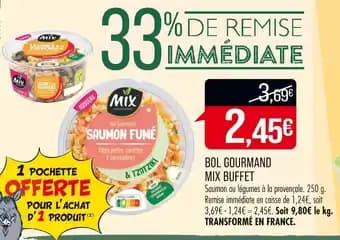 MIX BUFFET BOL GOURMAND
